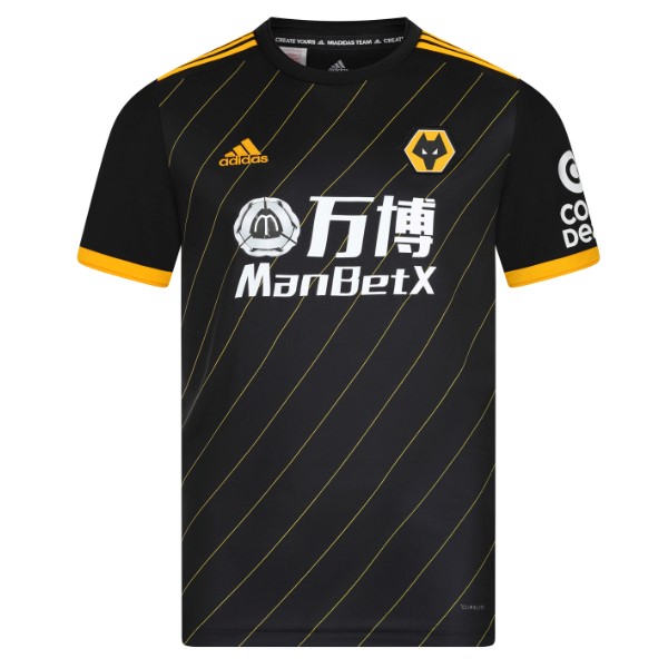 Tailandia Camiseta Wolves 2ª 2019-2020 Negro